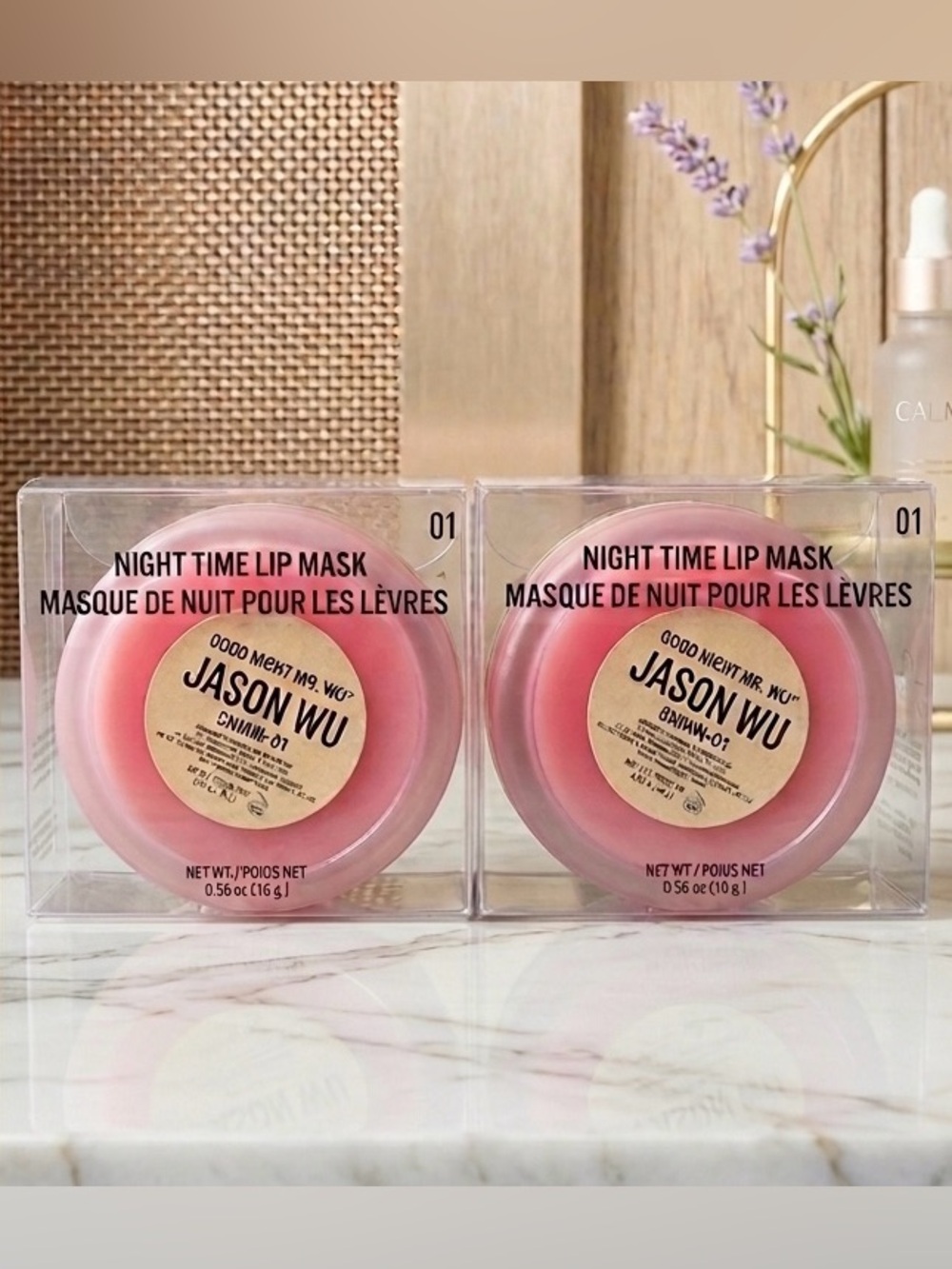 Lot of 2: Jason Wu Beauty Good Night Mr. Wu Nighttime Lip Mask